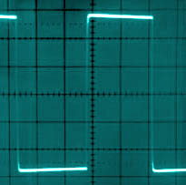 Oscilogram pri 1 kHz